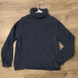 Liz Claiborne Deep Blue Turtleneck Sweater